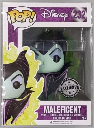 #232 Maleficent (Flames) - Disney