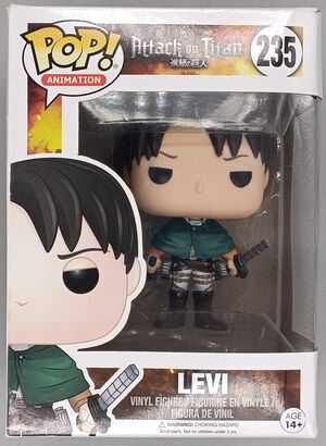 #235 Levi - Attack On Titan - BOX DAMAGE