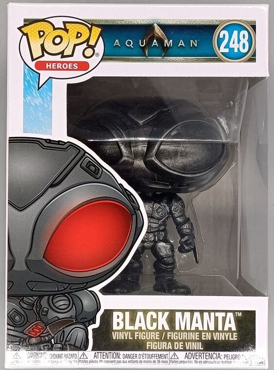 #248 Black Manta (Black) - DC Aquaman