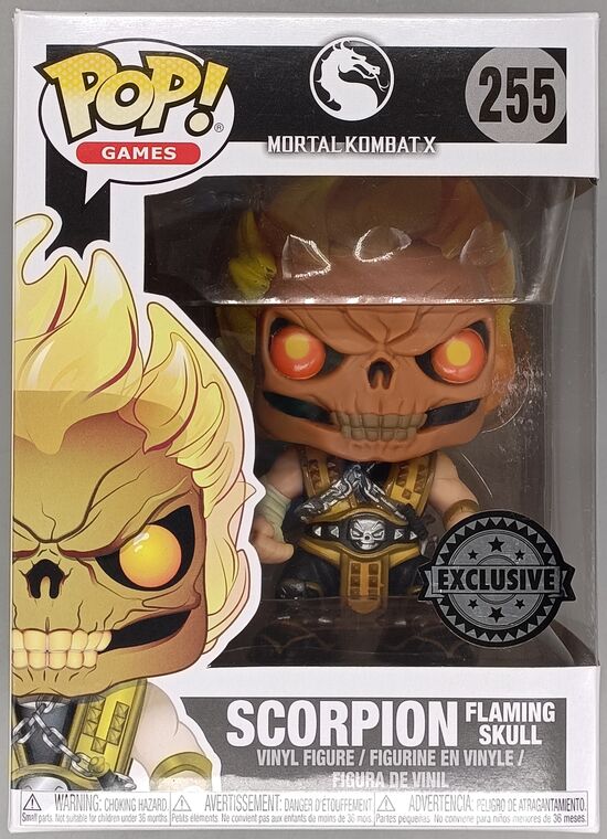 #255 Scorpion (Flaming Skull) - Mortal Kombat X