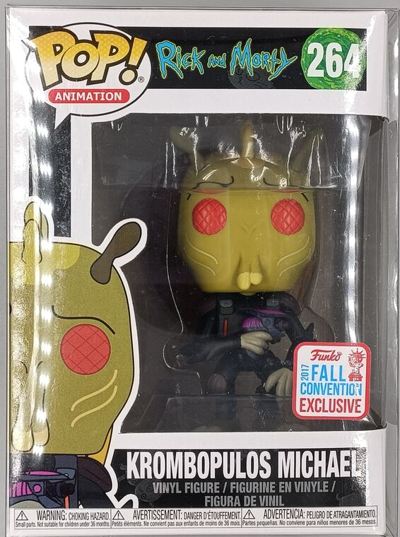 #264 Krombopulos Michael - Rick and Morty - 2017 Con