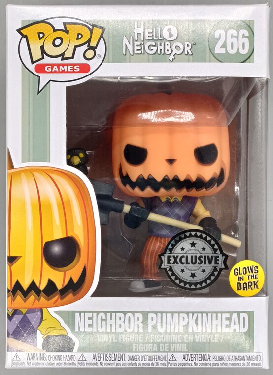 #266 Neighbor Pumpkinhead - Glow - Hello Neighbor