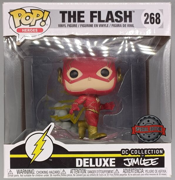 #268 The Flash - Deluxe - DC Collection by Jim - BOX DAMAGE