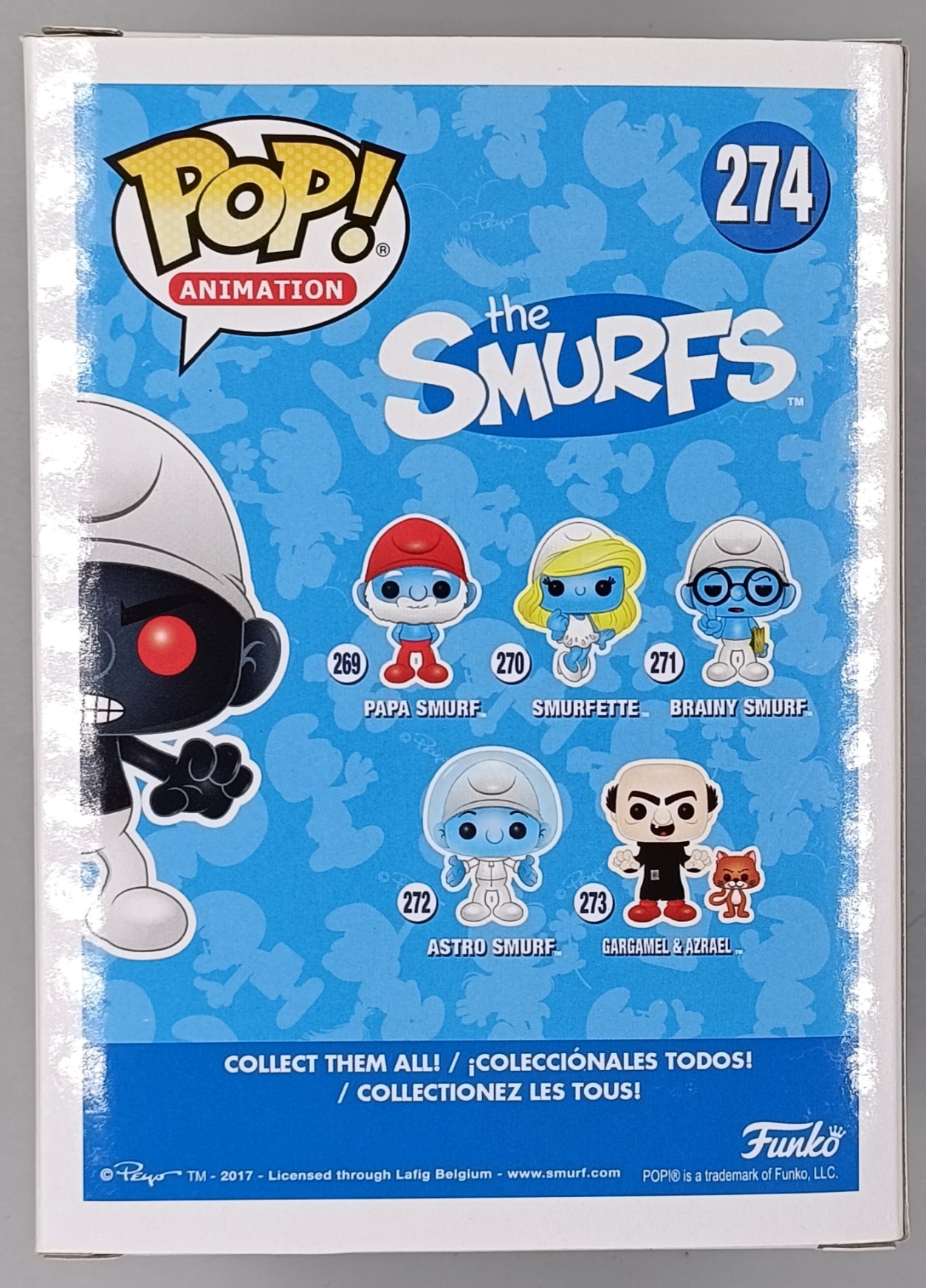 FUNKO POP! ANIMATION: SMURFS - BRAINY SMURF 