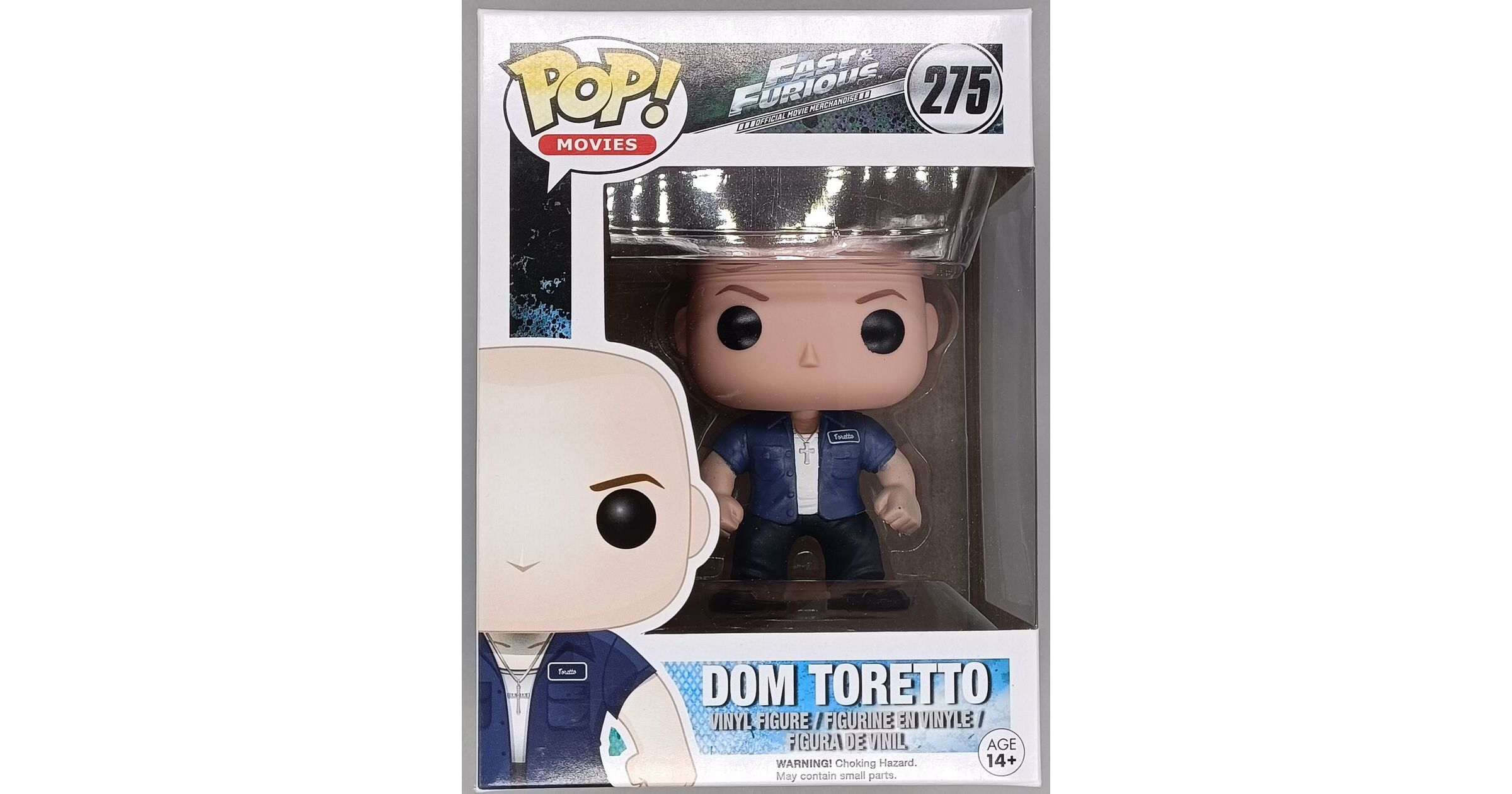 FIGURINE VINYLE DOM Toretto Funko Pop #275 The Fast And Furious