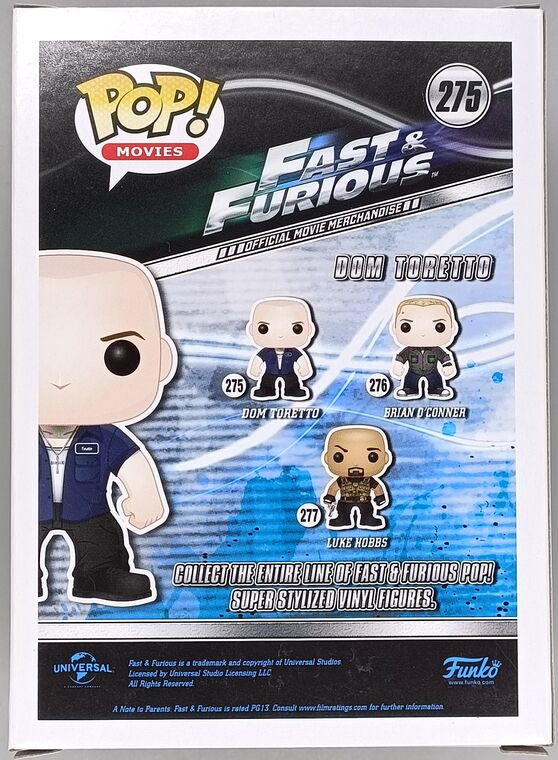 Funko Pop! Fast & Furious Dom Toretto - #275 Verzamelfiguur