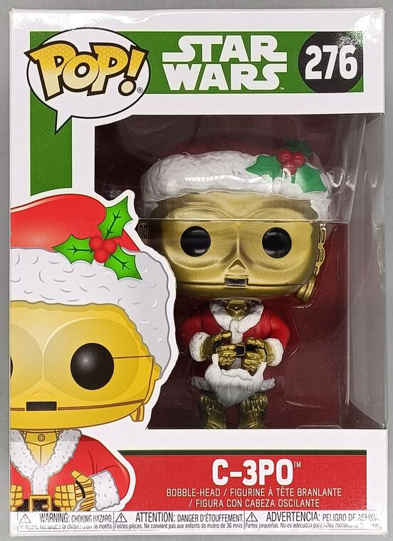 #276 C-3PO (Santa) - Star Wars - BOX DAMAGE