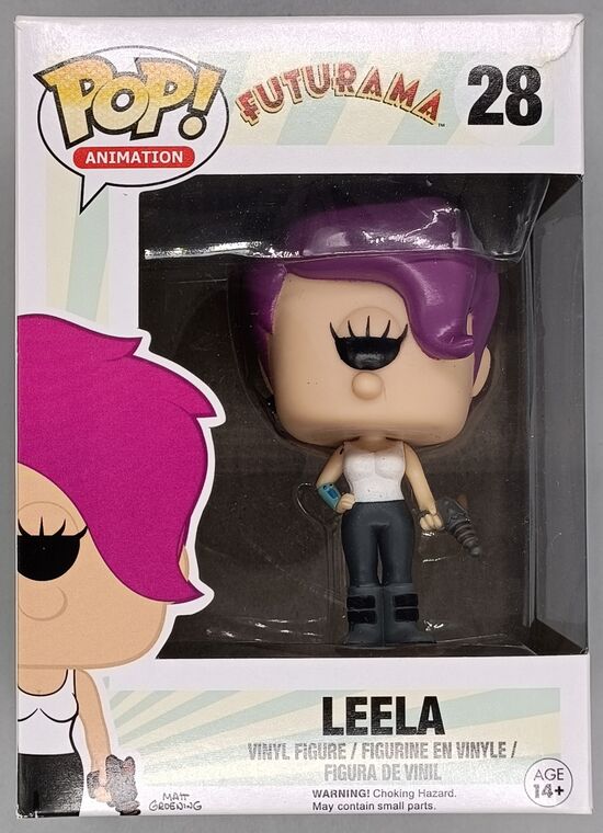 #28 Leela - Futurama - BOX DAMAGE