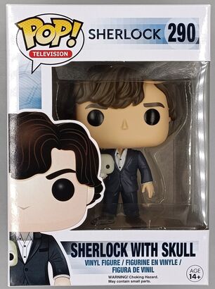 #290 Sherlock with Skull - Sherlock