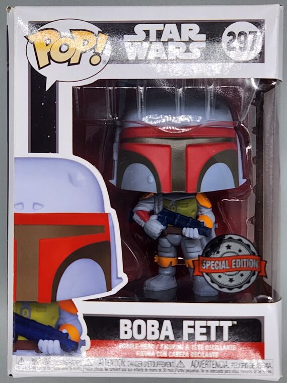 #297 Boba Fett (Vintage) - Star Wars - BOX DAMAGE