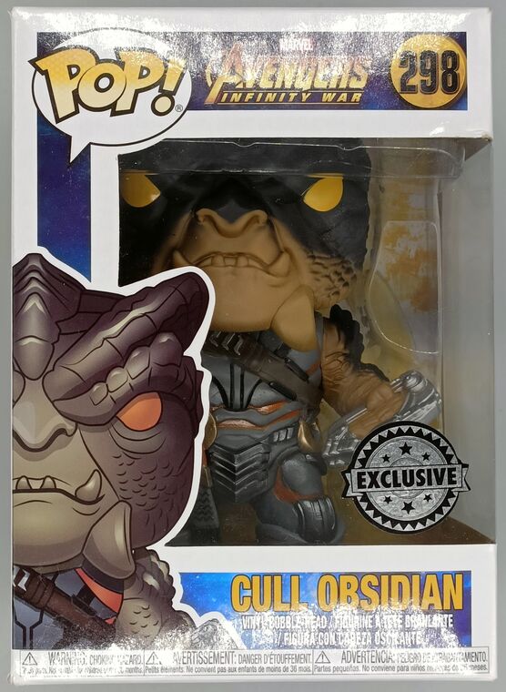 #298 Cull Obsidian - Marvel Avengers Infinity War BOX DAMAGE