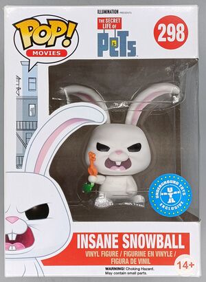 #298 Insane Snowball - The Secret Life Of Pets - BOX DAMAGE