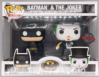 [2 Pack] Batman & The Joker (Mime) - DC Batman (1989)