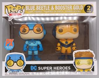 [2 Pack] Blue Beetle & Booster Gold - DC Super Heroes