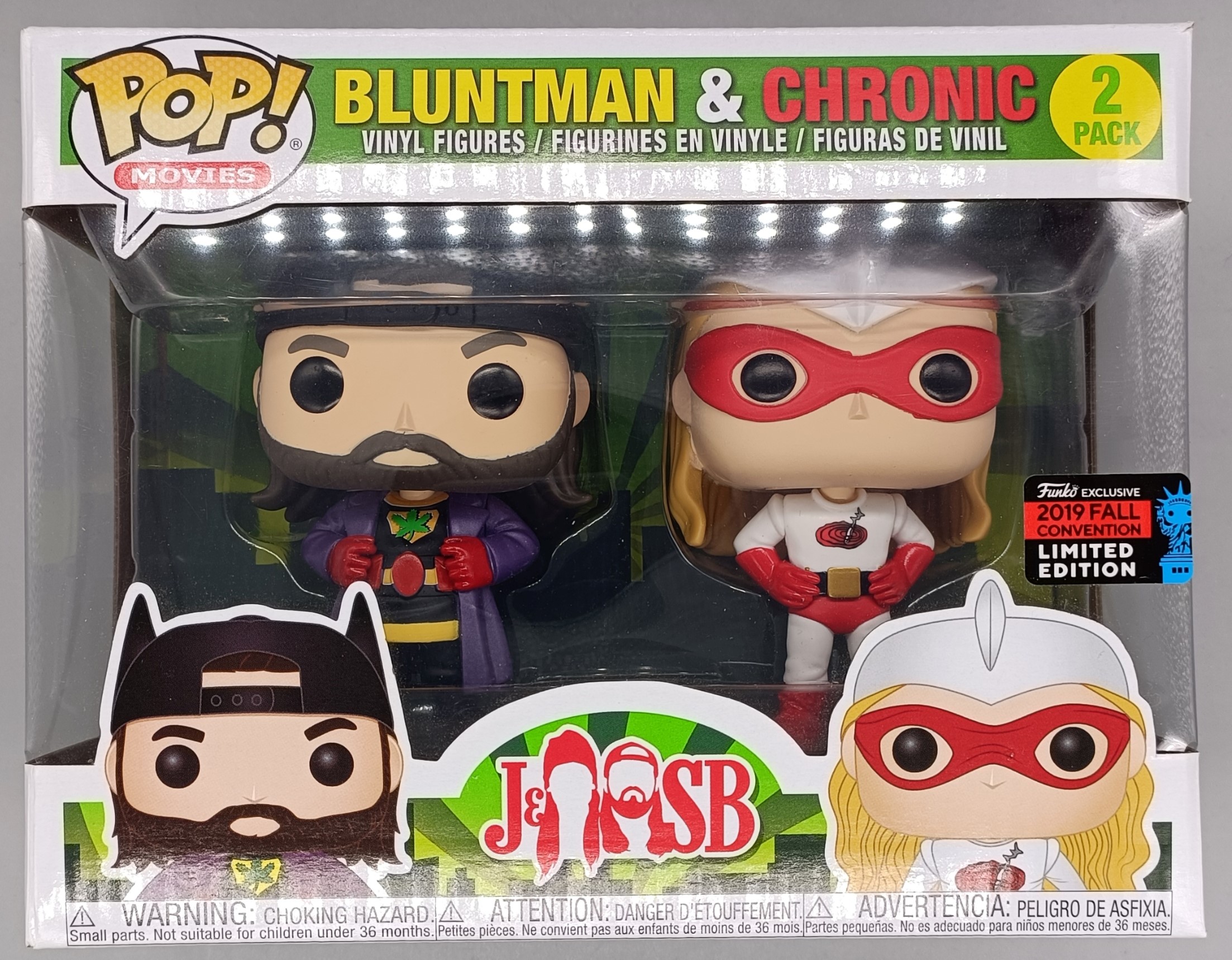 2 Pack] Bluntman and Chronic Jay and Silent Bob Strike Back