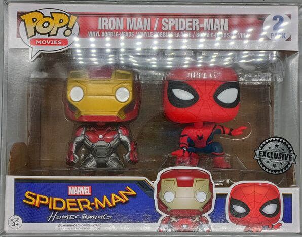 [2 Pack] Iron Man / Spider-Man - Marvel SM Homecoming