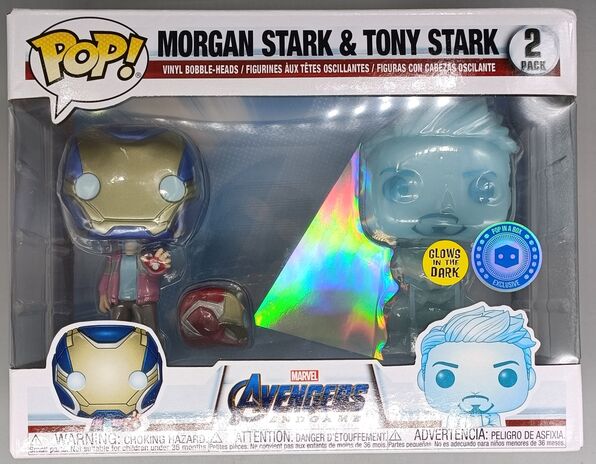 [2 Pack] Morgan Stark & Tony Stark Marvel Avengers En DAMAGE