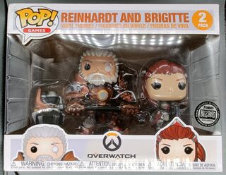 [2 Pack] Reinhardt and Brigitte - Overwatch - BOX DAMAGE