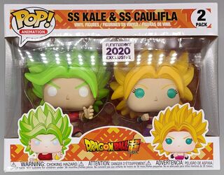 [2 Pack] SS Kale & SS Caulifla - Dragon Ball - 2020 Con