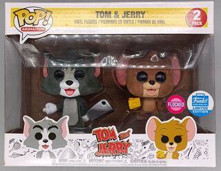 [2 Pack] Tom & Jerry - Flocked