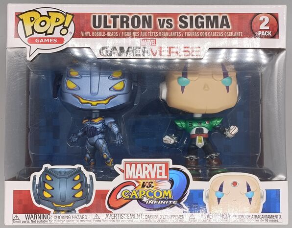 [2 Pack] Ultron vs Sigma - Marvel vs Capcom