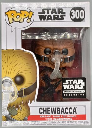 #300 Chewbacca (w/ Mask) - Star Wars Smugglers Bo BOX DAMAGE