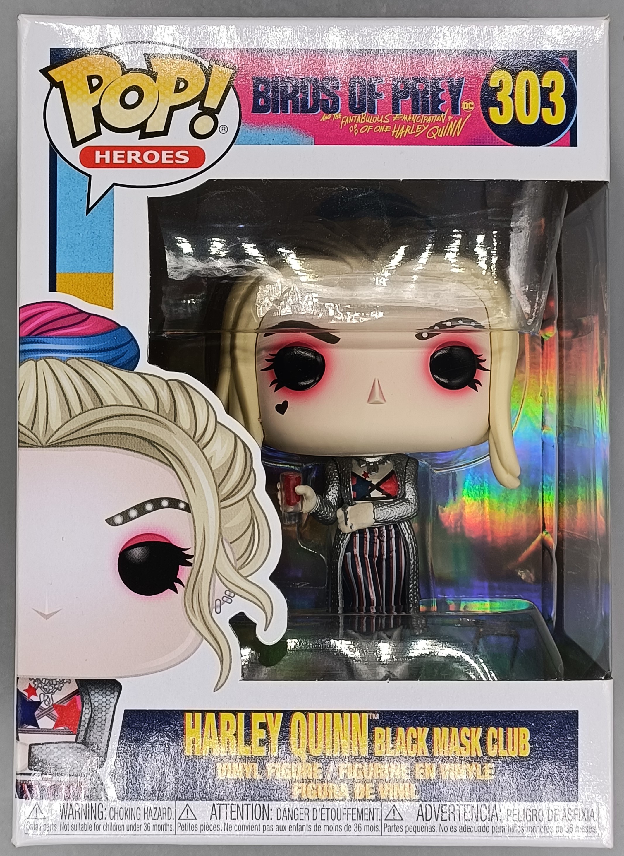 303 Harley Quinn (Black Mask Club) DC Birds of Prey – Funko Pops