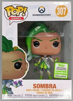 #307 Sombra (Glitch) - Overwatch - 2019 Con - BOX DAMAGE