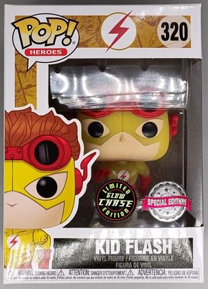 #320 Kid Flash - Glow Chase - DC The Flash