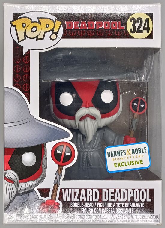 #324 Wizard Deadpool - Marvel - BOX DAMAGE