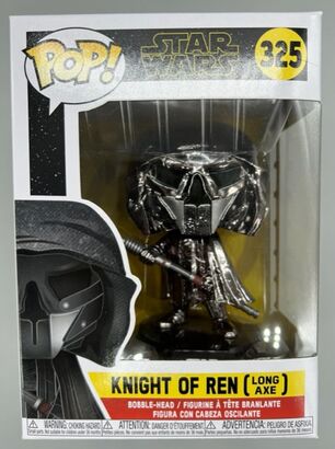 #325 Knight of Ren (Long Axe, Hematite) Chrome Star Wars