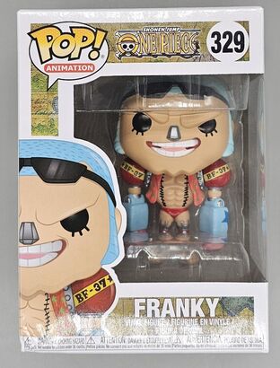 #329 Franky - One Piece - BOX DAMAGE