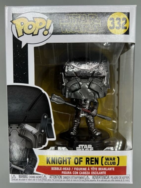 #332 Knight of Ren (War Club, Hematite) Chrome Star Wars