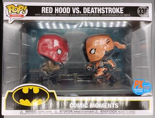 #336 Red Hood vs. Deathstroke 30,000 Ltd - BOX DAMAGE