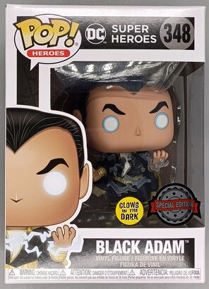 #348 Black Adam - Glow - DC Super Heroes