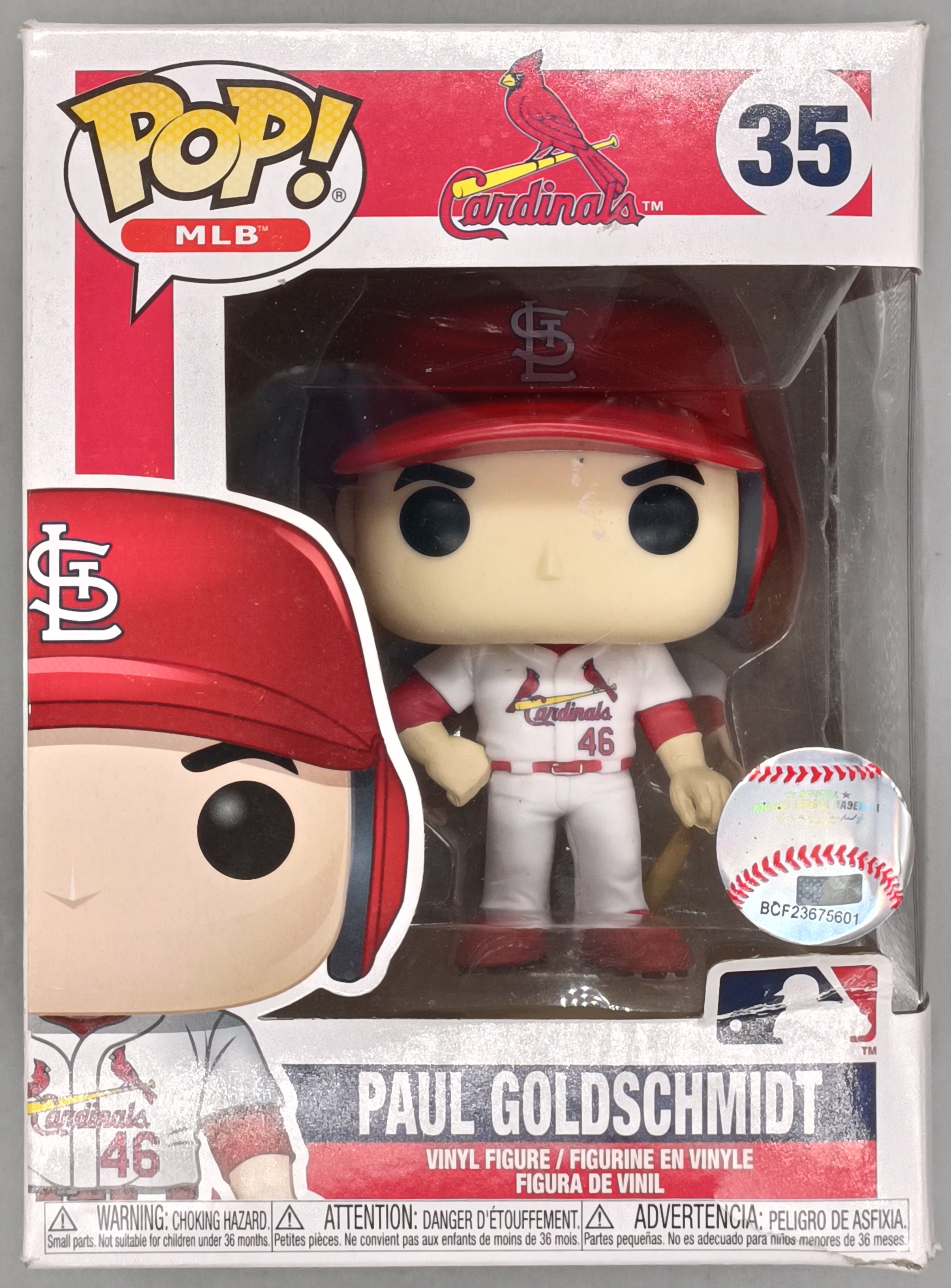 Funko St. Louis Cardinals Pop! MLB Paul Goldschmidt Vinyl Figure