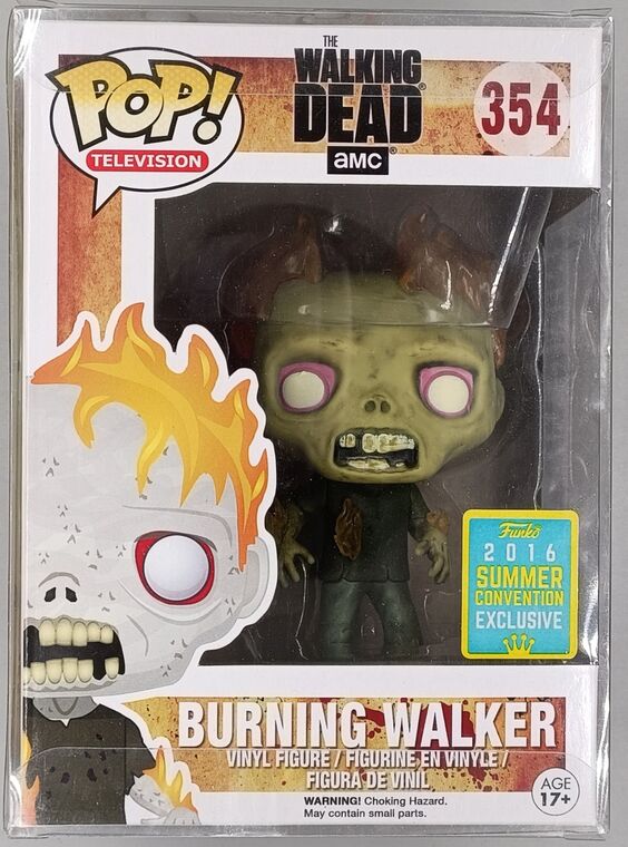 #354 Burning Walker - The Walking Dead - 2017 Con