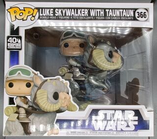 #366 Luke Skywalker with Tauntaun Deluxe Star Wars DAMAGED