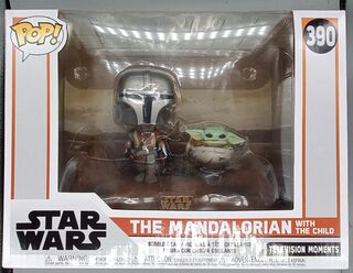 #390 The Mandalorian (with Child) TV Moment Star Wars DAMAGE