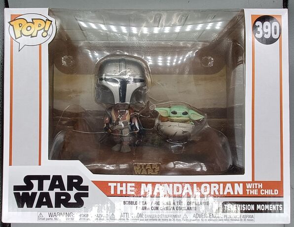 #390 The Mandalorian (with Child) TV Moment Star Wars DAMAGE