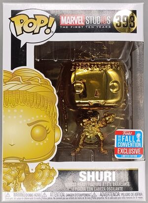 #393 Shuri (Gold) Chrome - Marvel Studios 10 Years 2018 Con