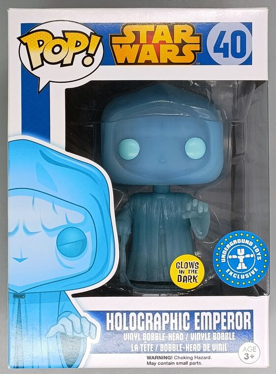 #40 Holographic Emperor - Glow - Star Wars