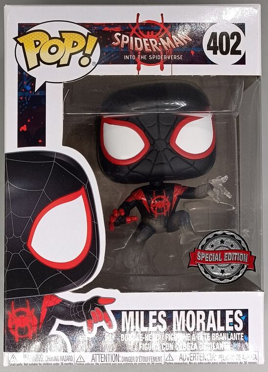 #402 Miles Morales (Translucent) - Marvel