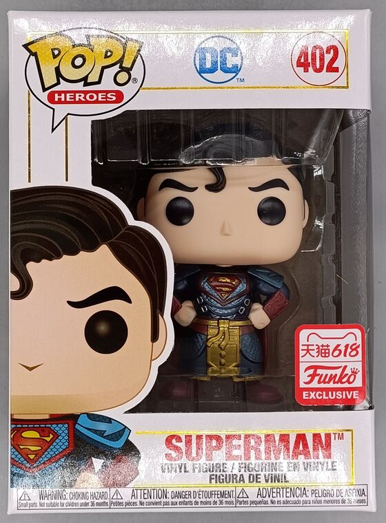 #402 Superman - Metallic - DC Imperial Palace