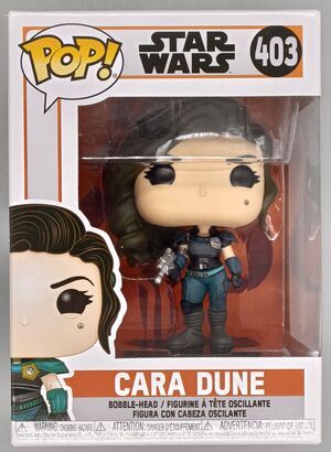 #403 Cara Dune (Marshal) - Star Wars The Mandalorian DAMAGED