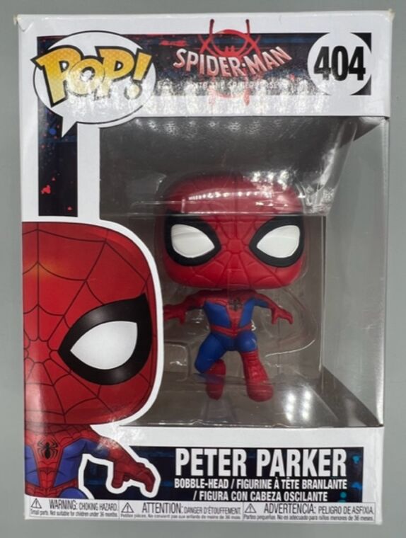 #404 Peter Parker - Marvel Spiderman Into the Spiderv DAMAGE