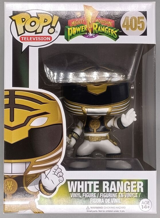 #405 White Ranger (Action Pose) - Power Rangers