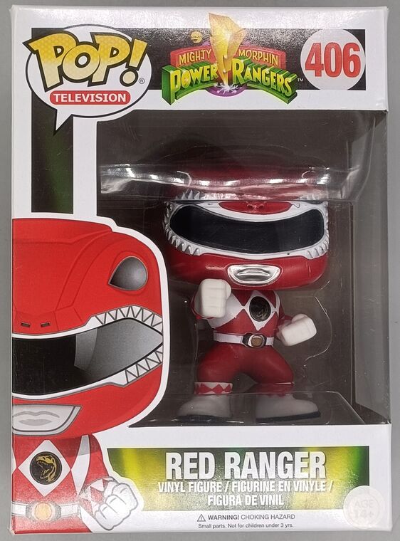 #406 Red Ranger (Action Pose) - Power Rangers