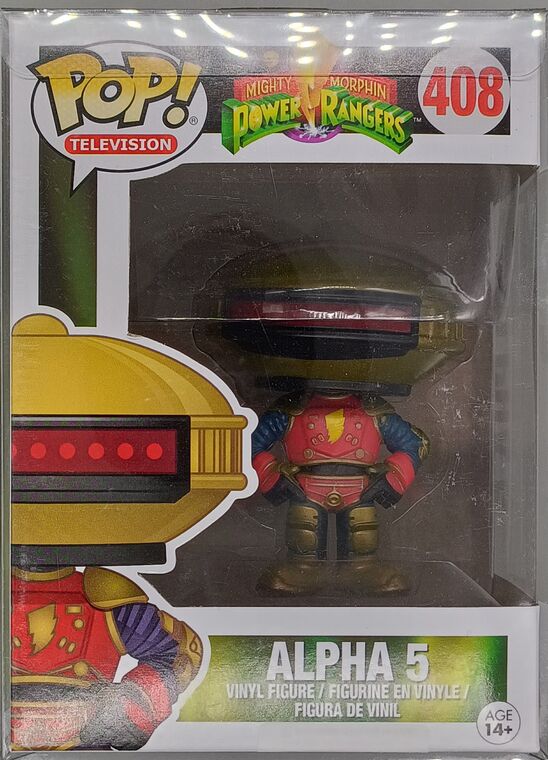 #408 Alpha 5 - Power Rangers (Red & Glod)