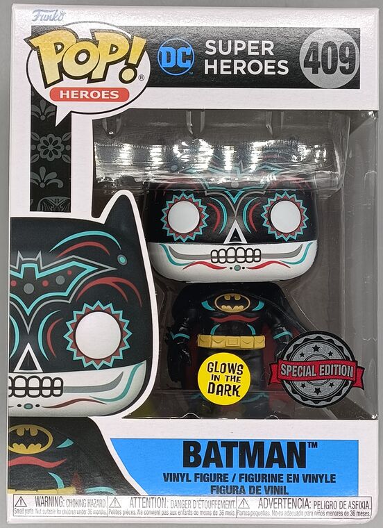 #409 Batman - Glow - DC Day of the Dead